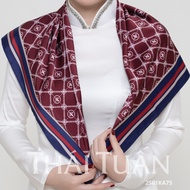 Premium 1-Layer Square Shawl 75x75 cm 2S61KA75 - Thai Tuan Fashion