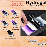 Xiaomi Redmi Note 11 11E 11R 11S 11T Pro Pro+ Plus 4G 5G Hydrogel Screen Protector