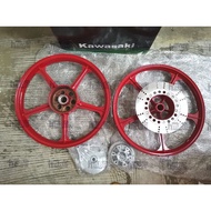 KAWASAKI AR125 SPORT RIM RED 1.4 1.85 X18 18 INCHI