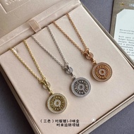 Bvlgari Times Run Necklace cncV Gold
