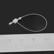 1000pcs Glue Needle Buckle Garment Label Seal Strings White Clear Plastic Snap Lock Pins Security Lo