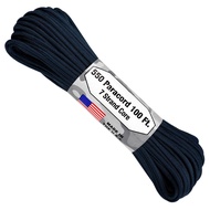 Atwood 550 Paracord Cord - Solid Color 4mm x 100ft (30m) 7 Strand Core 550lb (249kg) Tali Perkhemaha