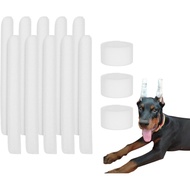 POPETPOP 10 pcs Doberman Dog Ear Posting Kit, Dog Ear Stand Up Support Tool, Dog Ear Fixed Correctio