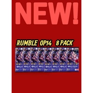 OP14 RUMBLE.(8 PACK ONE PIECE CARD GAME.ORIGINAL