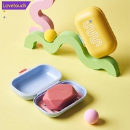LOVETOUCH Portable Bar Soap Holder Dish Travel Case Sealed Travel Soap Holder Leak-Proof Shampoo Bar