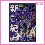 [JUKI] โปสเตอร์อนิเมะนีออนเจเนซิส Evangelion Fotopapier Ikari Shinji Druck Wohnzimmer Schlafzimmer D