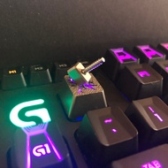 Holyoops G-Axis G910 Thor's Hammer Metal Translucent Keycap Gift Personalized Mechanical Keyboard Ke