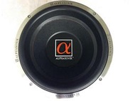 現貨美國Alphasonik PSE612E重低音喇叭12吋重低音發燒鋁盆架雙磁雙音圈非JL Punch  morel