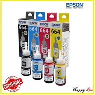 EPSON T664 SERIES ORIGINAL REFILL INK T6641 6642 6643 6644 - L120 / L210 / L360