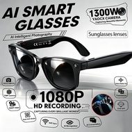 AI Smart Glasses 13MP Camera Video Recording AI Photo Recognition Answer Sunglasses Bluetooth Call M