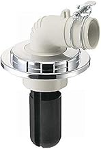 SANEI H5500M-50 Washing Machine Drain Trap, Odor Resistant, Plated, For Both VP and VU Pipes, Recomm