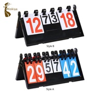 [kokiya] Table Scoreboard Flip Table Scoreboard Scoreboard for Basketball Tennis