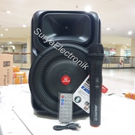 Speaker Asatron Helios 8 portable speaker asatron 8 inch Free Mic wireless