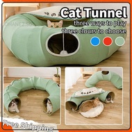 【Free Shipping】3-In-1 Cat Bed Cat Tunnel Play Tunnel For Pets Suitable For Cats Dog Detachable Cat B
