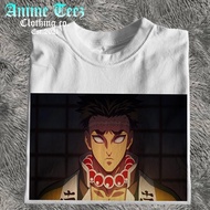 2023 newanime kemeja t Devil Slayer gyomei himejaihashira (gyomei himejep) reka bentuk kapas spandek