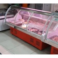 Supermarket meat display chiller