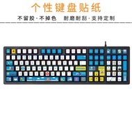Doraemon Desktop Keyboard Sticker Desktop Computer Button Sticker Protective Film Doraemon Doraemon 
