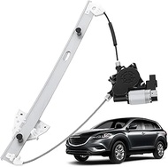 751-855 Front Left Driver Side Power Window Regulator and Motor Assembly Compatible with Mazda CX-9 