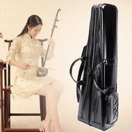Performance Erhu Musical Instrument Bag Luxury Crystal Patent Leather Erhu Bag Large Capacity Portab