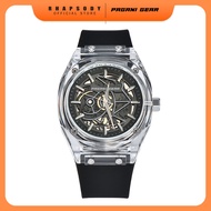Pagani Gear Jam Tangan Lelaki Men's  Rubber Quartz Watch PG-L4001
