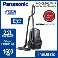 PANASONIC 1600w 2.2L Cyclone Bagless Canister Vacuum Cleaner ( MC-CL601AV / MC-CL601AV47 )