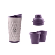 Vaya Drynk 350 ml 3 in 1 Vacuum Insulated Stainless Steel Water Bottle (Tumbler+Sipper+Gulper) with 