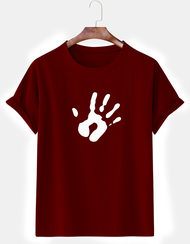 Kaos Pria 5 Jari Atasan Baju Oblong Distro Lengan Pendek Pakaian Dalaman Tshirt Man Pakaian Laki Lak