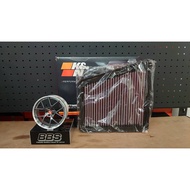 {Hyway Car Products} K & N High Flow Filter Element 33-5073 KIA Stinger Genesis G70 2.0L