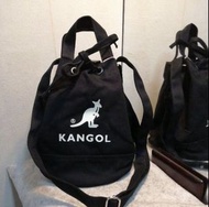 韓國kangol帆布包/水桶包