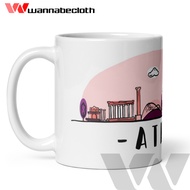 Athens Greece Mug Athena Greek Souvenir Gift Mug World City Mug Athens v1