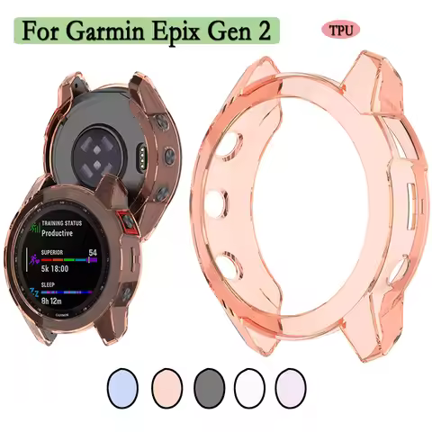 Suitable For Garmin Epix Gen 2 Watch Case Soft and Durable TPU Hollow Watch Protector Shell Protecti