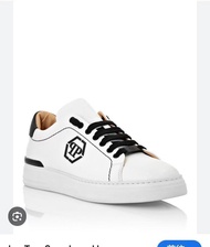Philipp Plein 白色黑色拼接波鞋