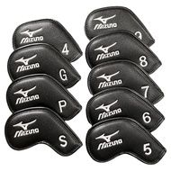 Mizuno Branded Golf Club Iron Headcover (4,5,6,7,8,9,P,G,S) Sports Golf Club Velcro Magnetic Closed 