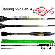 The newest Relix Capung 662 Gen 4 Ultralight fishing rod