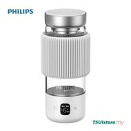 [Ready stock]PHILIPS Portable Electric Kettle Thermos Stew Cup Bottle Boiling Water Cup with Four Levels of Temperature Regulation, 400ml Capacity, Portable Insulation