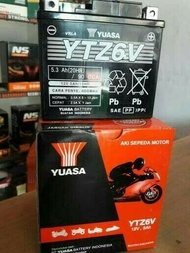 Aki motor Honda Vario 150 YTZ6V YUASA Aki Kering