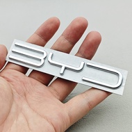 3D Metal Car Sticker Logo BYD Rear Trunk Badge Emblem Decals For BYD Atto 3 Dolphin Seal Han EV Tang