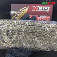 โซ่โอริง O-Ring 428 H โซ่ มอเตอร์ไซค์ โซ่ รถจักรยานยนต์ ข้อต่อเป็นแบบกิ๊บล็อก วัสดุเหล็กชุบกันสนิมอย