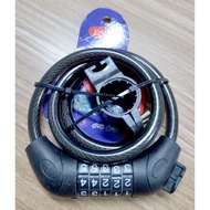 TaffGUARD 5-Digit Number Code Bicycle Lock - SJ008