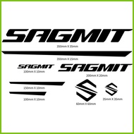 ﹊ ▼ ┬ SAGMIT Sticker Decal Vinyl Bike Frame for Mountain Bike, Road Bike, Fixie