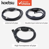 Fuel Line Hose Outboard Engine Petrol Tank Connectors Kit for Yamaha, Hangkai & Parsun Outboard with