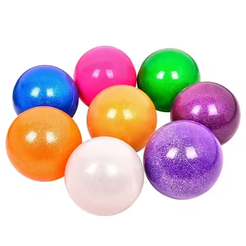 15CM/18CM Rhythmic Gymnastics Ball Dance Female Gymnastics Props Standard Diameter Rhythmic Gymnasti