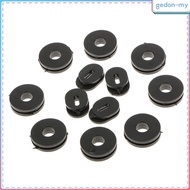 [GedonMY] 12 Pieces Rubber Motorcycle Side Cover Grommets Replacement for CG125