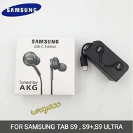 headset earphone Samsung tablet s9 s9 plus s9 ultra stereo bass AKG