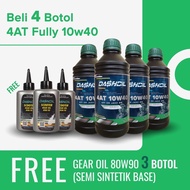 4AT Scooter Minyak Hitam DashOil 4AT 10w40 1L Fully Synthetic SN Scooter Engine Oil ADV150, NVX, XMA