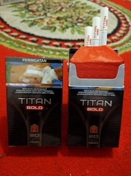 Rokok Titan Bold.Hitam 20btg