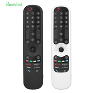 BLUEVELVET Remote Control Cover Anti-drop Smart TV For LG AN-MR21GC For LG MR21N For LG OLED TV Shockproof Remotes Control Protector