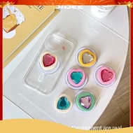 popsocket magsafe popsocket snsee|candy-colored love gemstone airbag magnetic bracket simple creative cute girl's heart transparent mobile phone