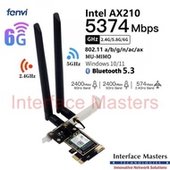 NEWEST - Intel Wifi 6E AX210 Pci Express Pcie pci-e dual band ac ax 6 AX200
