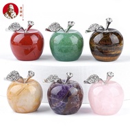 30mm Natural Crystal Big Apple Ornaments Christmas Christmas Eve Jade Apple